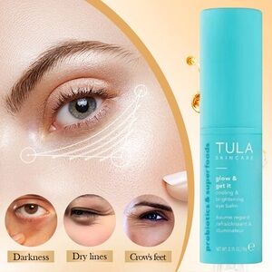 Tula Glow and Get It Cooling and Brightening Eye Balm